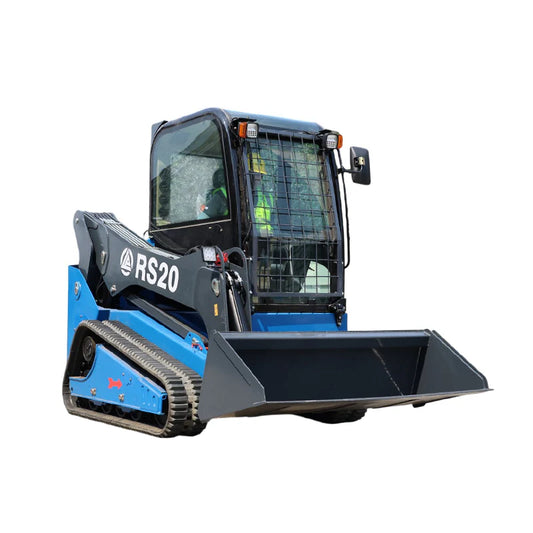 Rippa RS20 Skid Steer with Kubota Engine, Pilot Tracks
