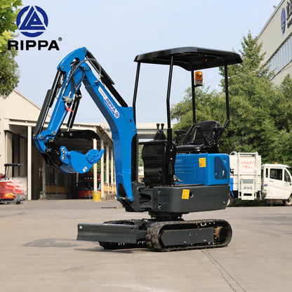 Rippa R10 Excavator Side Control B&S Engine, Hydraulic Thumb/Bucket/Telescopic Track/Swing Boom