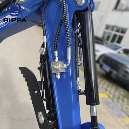 Rippa R13-2 Pro With Expansion Tracks and Swing Boom, Kubota Engine