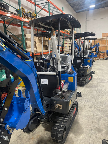 Rippa R10 Excavator Front Control B&S Engine, Hydraulic Thumb/Bucket/Telescopic Track/Swing Boom