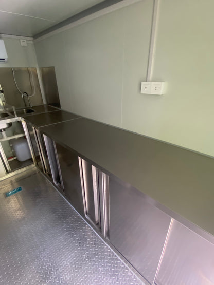 2024 7x11 RED Food/Drink Concession Trailer, In Stock in Austin, TX