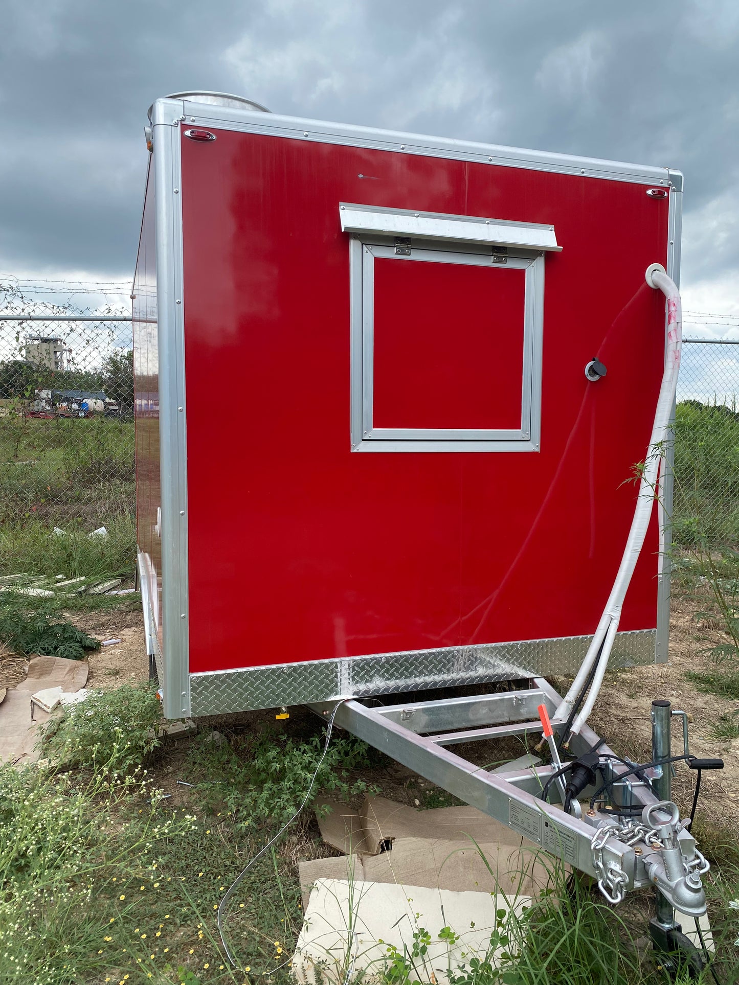 2024 7x11 RED Food/Drink Concession Trailer, In Stock in Austin, TX