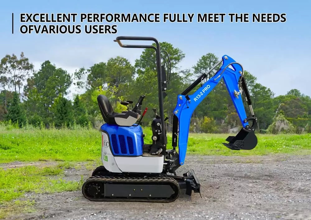 Rippa R13-2 Pro With Expansion Tracks and Swing Boom, Kubota Engine