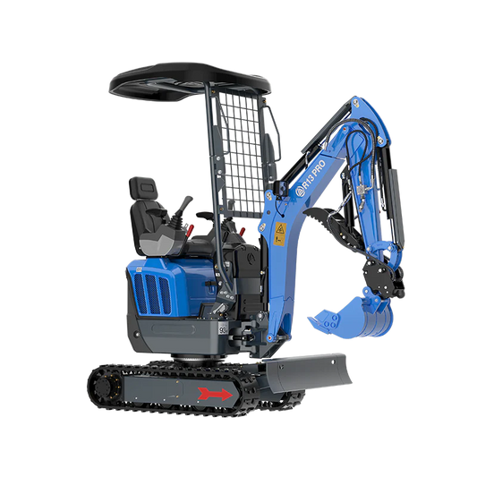 Rippa R13-2 Pro With Expansion Tracks and Swing Boom, Kubota Engine