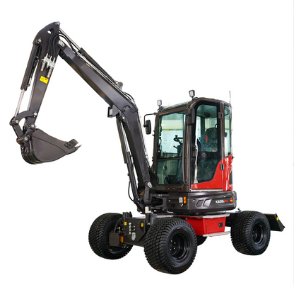 Rhinoceros XN35L Pro Wheeled Excavator with Cab