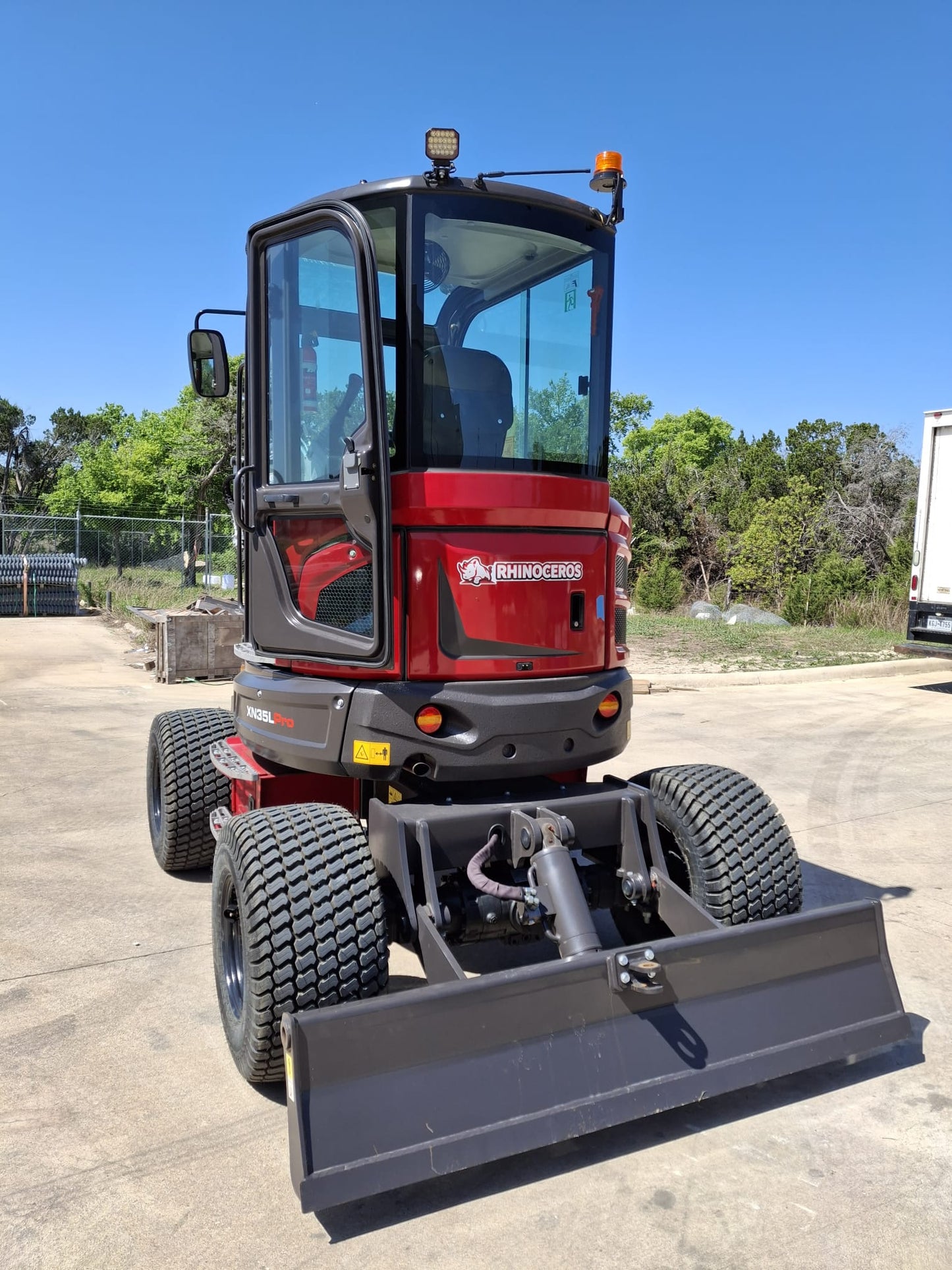 Rhinoceros XN35L Pro Wheeled Excavator with Cab