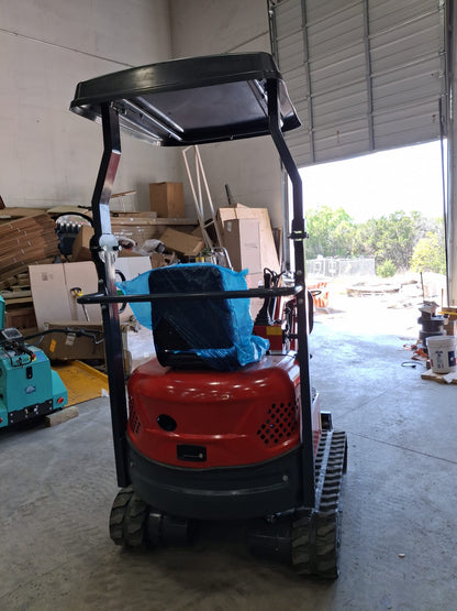 Titan 1 Ton Mini Excavator Front Control , B&S Engine