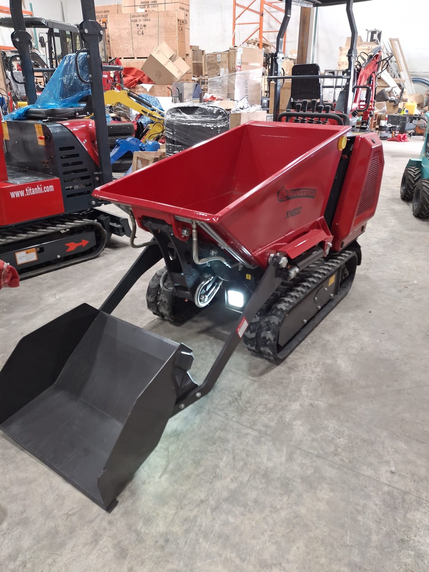Rhino Mini Dumper XN800 with Kubota Diesel Engine