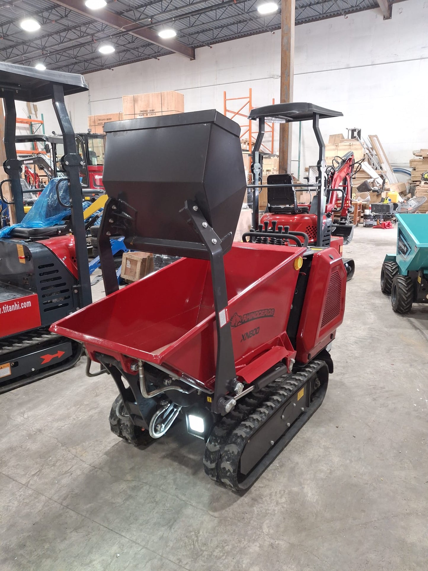 Rhino Mini Dumper XN800 with Kubota Diesel Engine