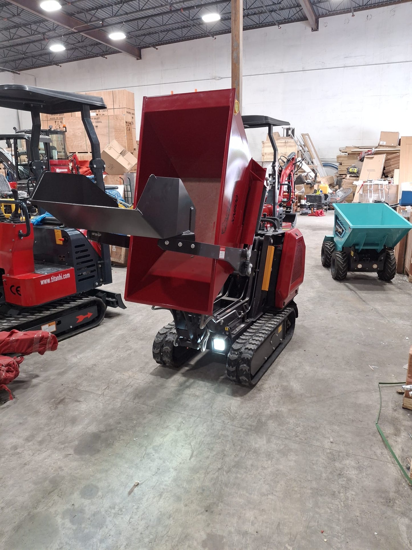 Rhino Mini Dumper XN800 with Kubota Diesel Engine