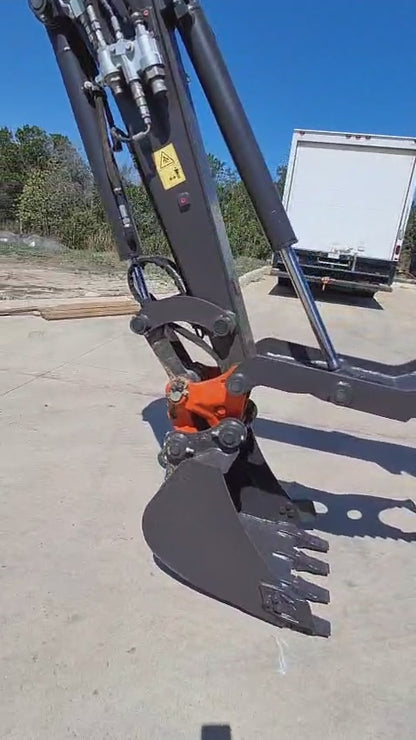 Rhinoceros XN35L Pro Wheeled Excavator with Cab