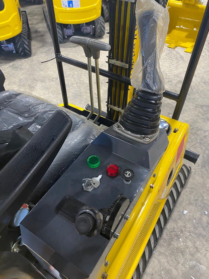 2024 1.2 TON Briggs & Stratton Excavator w/ Canopy, Hydraulic Pilot Controls