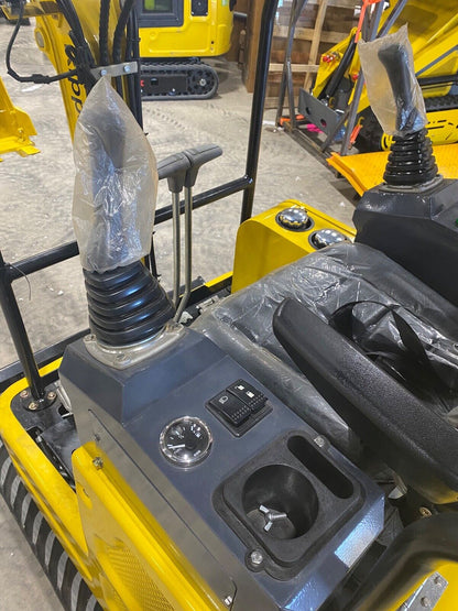 2024 1.2 TON Briggs & Stratton Excavator w/ Canopy, Hydraulic Pilot Controls