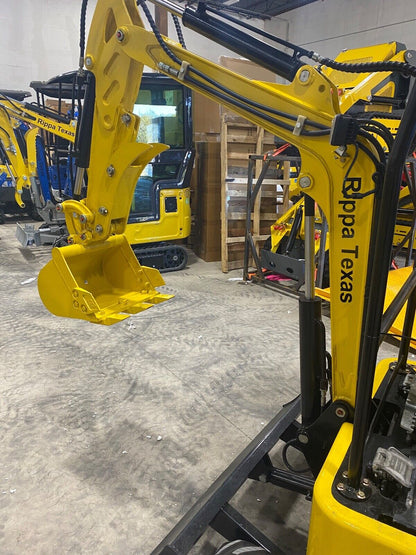 2024 1.2 TON Briggs & Stratton Excavator w/ Canopy, Hydraulic Pilot Controls