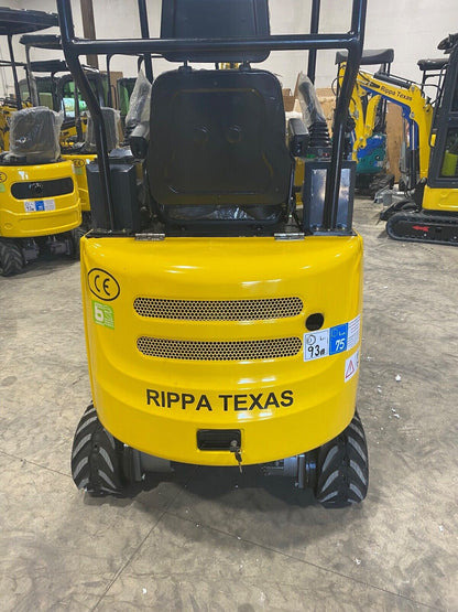 2024 1.2 TON Briggs & Stratton Excavator w/ Canopy, Hydraulic Pilot Controls